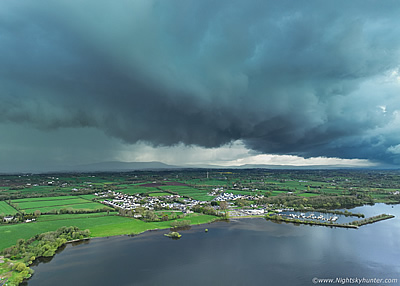 Ballyronan Marina Thunderstorm Gust Front - April 30th 2023